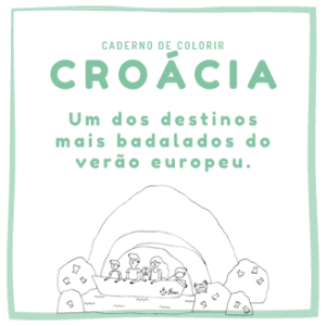 CROÁCIA PARA CRIANÇAS: O CADERNO DE COLORIR