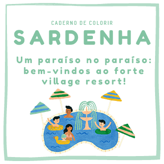 SARDENHA PARA CRIANÇAS: O CADERNO DE COLORIR